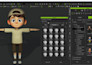 create best 3d character modeling, rigging, texturing in cc for iclone